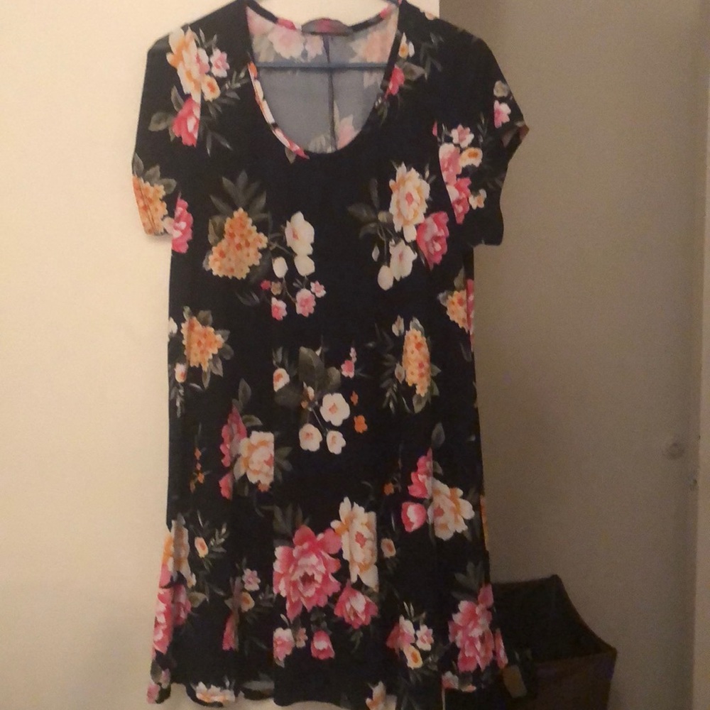 Floral tunic.